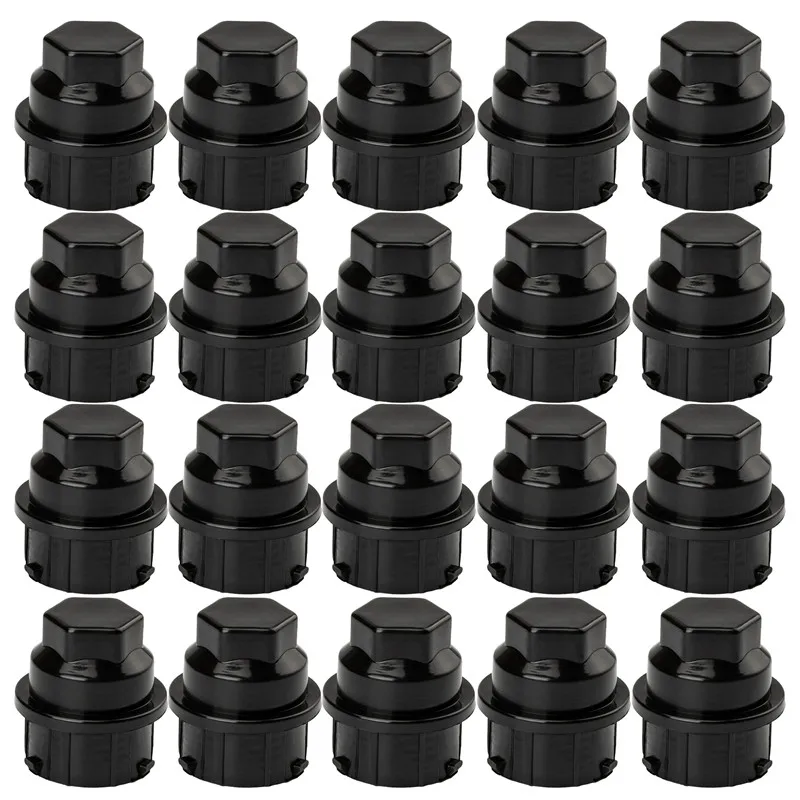 

20PCS Plastic Wheel Lug Nut Caps 9593028 9593228 For GMC For Chevrolet Replacement OEM # 21011331 9595120 Car Accessories