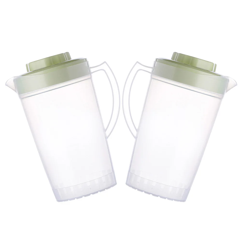 

Pitcherlidplastic Kettle Drink Tea Jug Juicecoldice Bottle 2000 Decanter Function Summer Drinks Mix Carafes Removable Multi