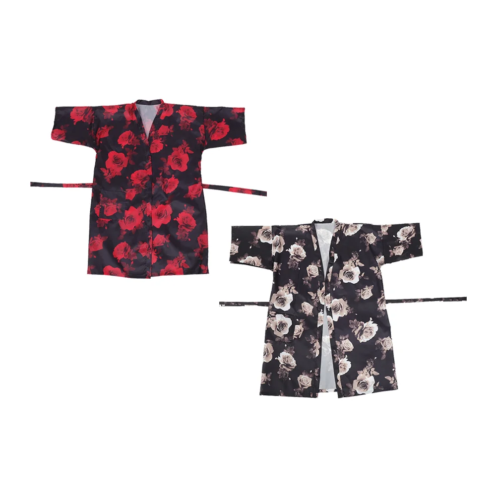 

Cape Salon Hair Gown Clientsmock Haircut Stylist Robe Hairdressing Barber Cutting Clients Bathrobe Guest Gowns Cover Supplies