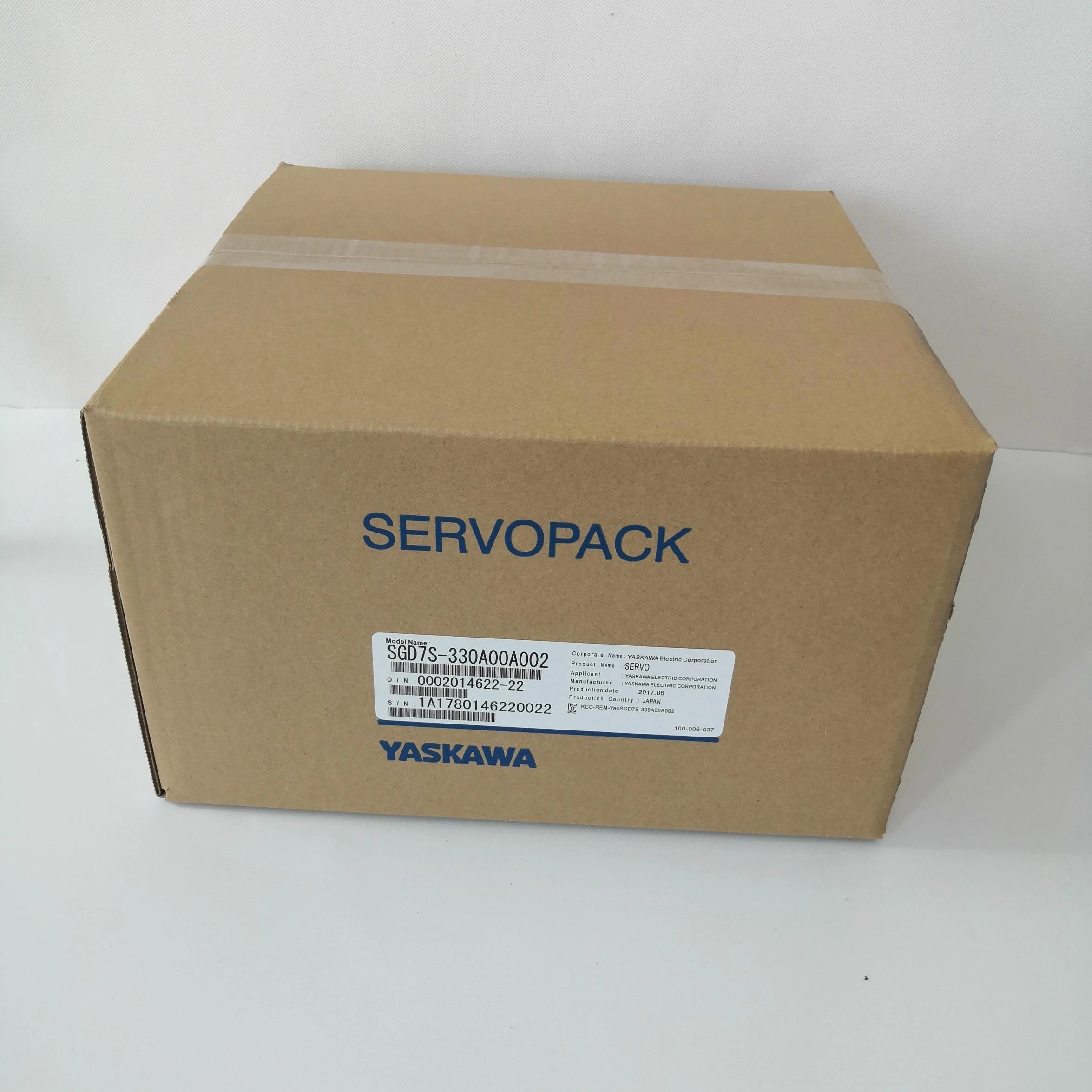 

Ysakawa SGD7S-330A00A002 5000W Ac servo driver Orignal Made in Japan