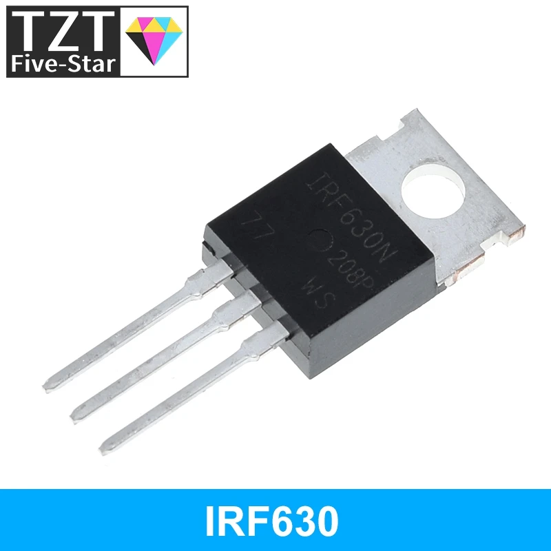 Фото 10 шт. IRF510 IRF520 IRF530 IRF540 IRF630 IRF640 IRF730 IRF740 IRF830 IRF840 №3