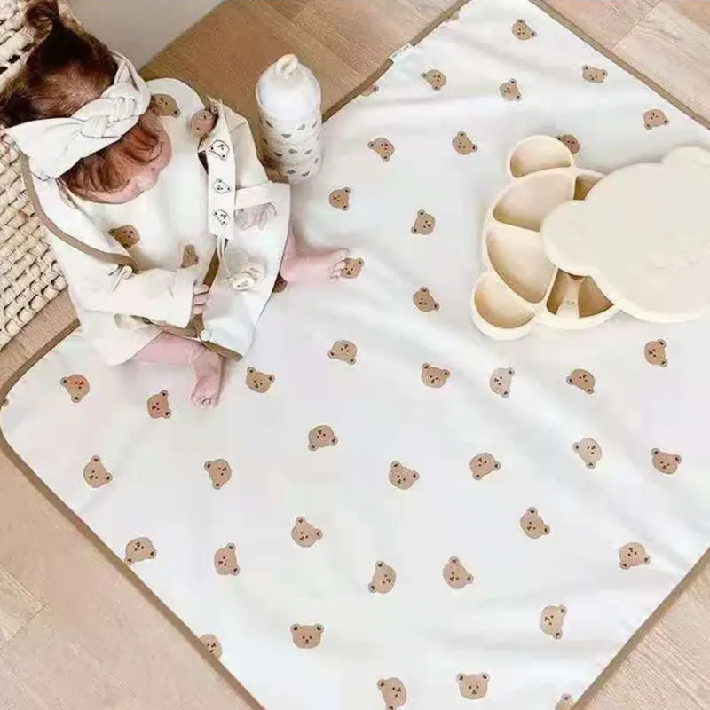

90cm*70cm children's baby waterproof changing mat