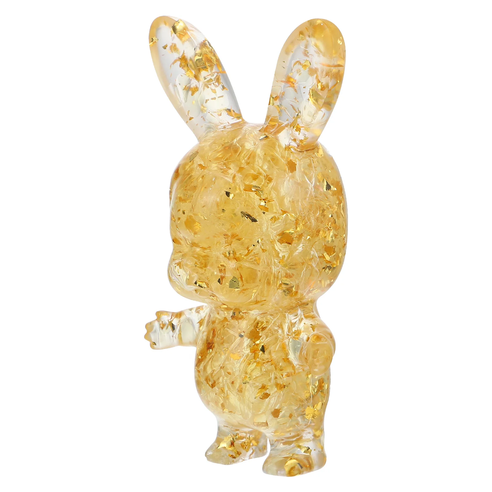 

Easter Rabbit Ornament Bunny Elf Statue Rabbit Figurine Micro Scene Decor