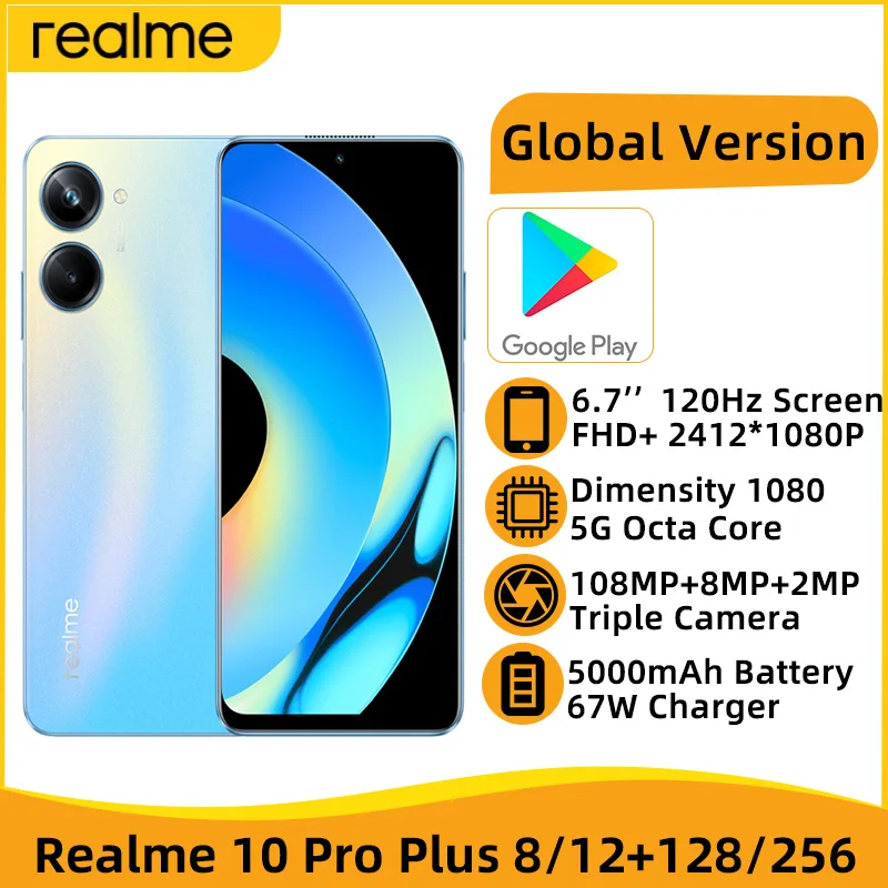 

10 Pro, 8 ГБ, 128 ГБ, 1080 дюйма, 6,7 Гц, AMOLED дисплей