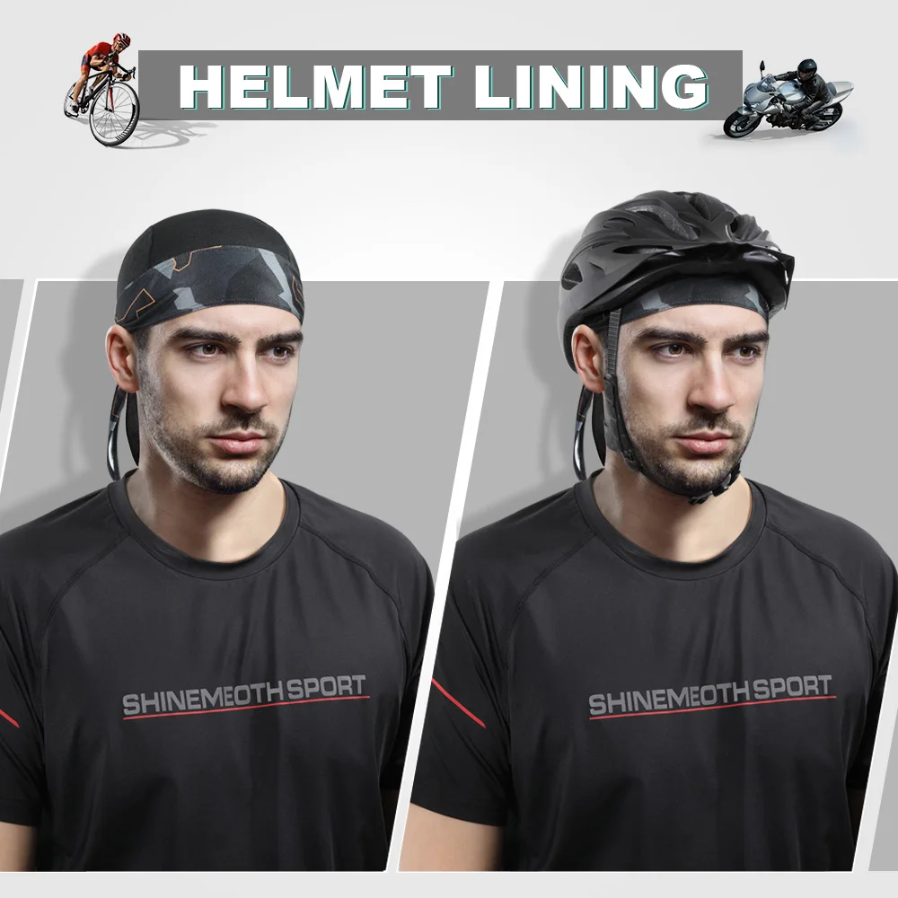 Быстросохнущая Велосипедная Кепка Унисекс Дышащая Влагоотводящая Байкерская