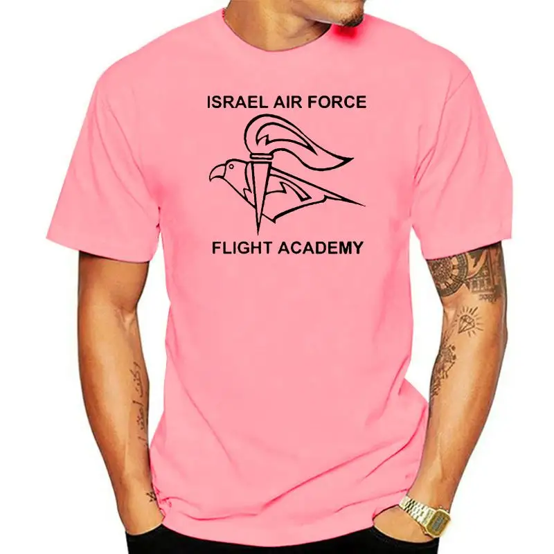

Hot Sell 2022 Fashion Israel Army IDF Zahal Air Force Flight Academy Emblem Gray 100% Cotton T-shirt Print T Shirt Men