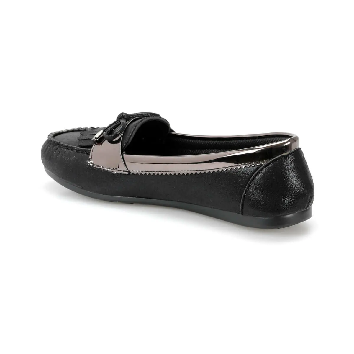 

DS19029 Black Women 'S Loafer Shoes