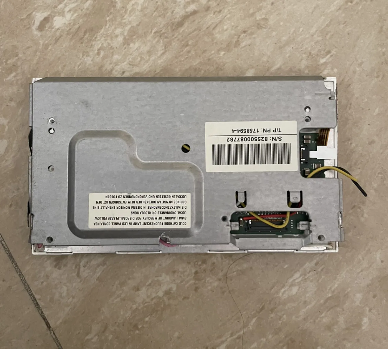 LQ065T5DG30 LQ065T5DG02 оригинальный 6 5 дюймовый бортовой навигационный дисплей