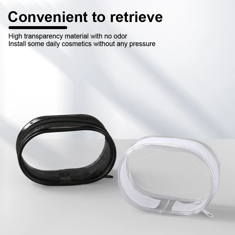 Прозрачная загадочная коробка для хранения 1 выстрел ткань броши