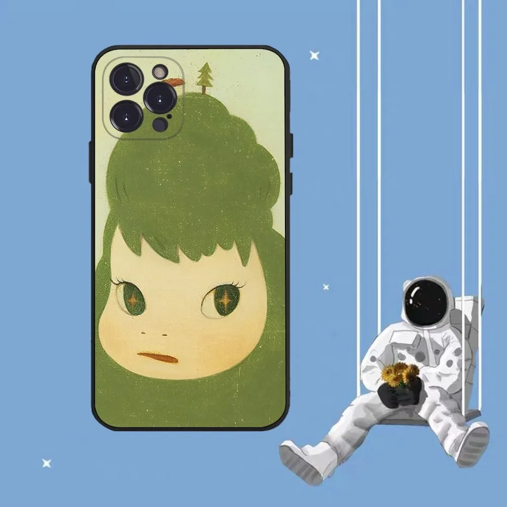 Yoshitomo Nara чехол для телефона iPhone 14 11 12 13 Mini Pro XS Max 6 7 8 Plus X XR SE 2020