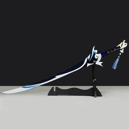 Genshin Impact Kamisato Ayato Exclusive Weapon Haran Geppaku Futsu Cosplay Props PVC Katana Anime Exhibition