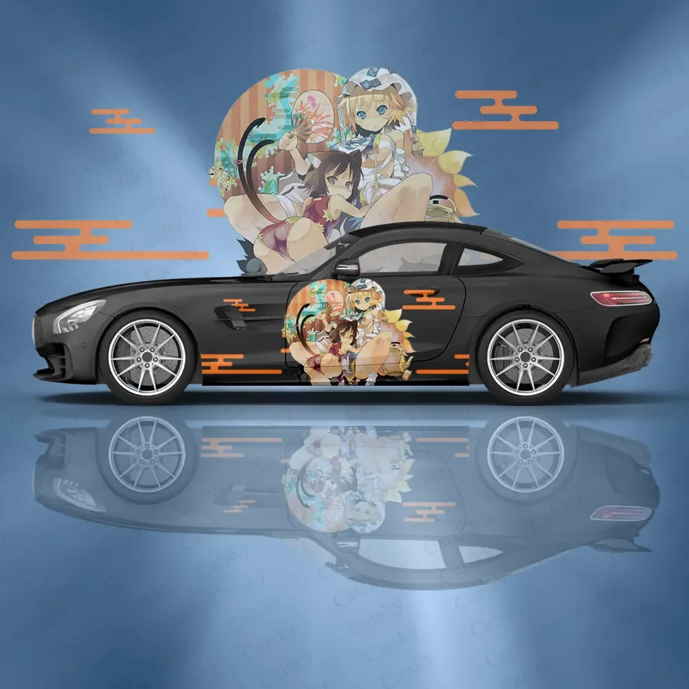 Yakumo Ran аниме автомобильная наклейка цветок виниловые наклейки для автомобиля
