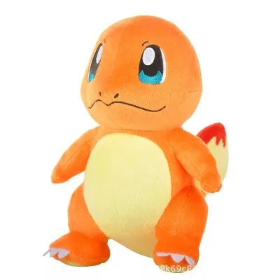 Плюшевая кукла Пикачу Покемон 20 см для детей Чармандер Сквиртл Бульбазавр Джиглипаф Иви Снорлакс Лапрас Кидс он.