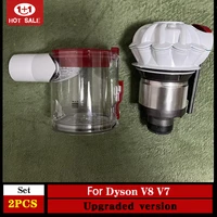 for dyson v8 v7 original dust bin replacement accessories cyclone dust collector robot vacuum cleaner dust bucket spare parts