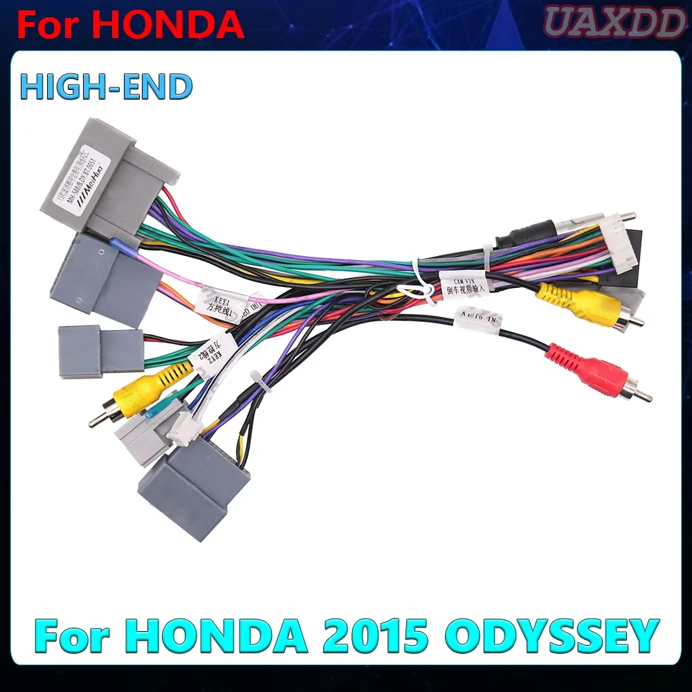 Для HONDA ODYSSEY 2015 года: кабельный видеокабель, декодер, CANBUS-бокс, 2-DIN автомагнитола, Android-проигрыватель CD, мультимедийная панель приборов. (art.: 3920dd1a90605) - 3920dd1a90605