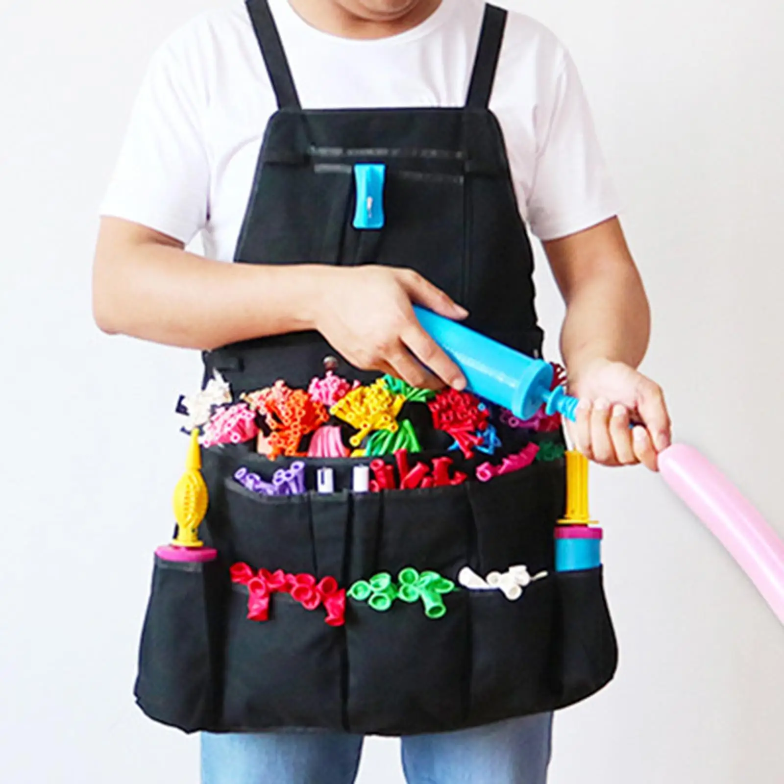 

Tools Apron Breathable Easy to Wear Resistant Multifunctional Balloon Tool Oxford Cloth Garden Tool Clown Shown Work Apron