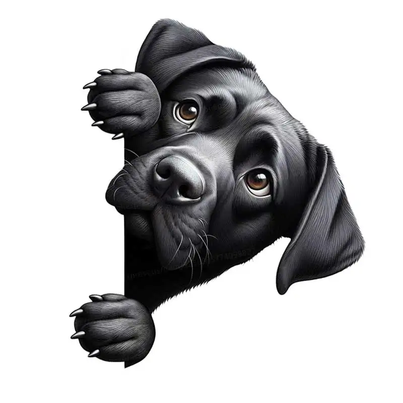 

Наклейки для переключателей "Собака выглядывает"