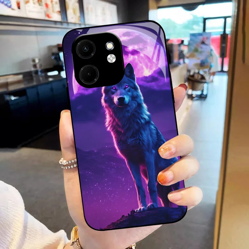 Для Infinix Smart 4 5 6 7 8 9 Pro Жесткий чехол для Note 10 Hot10 Lite ITEL P55 RS4 A70 Чехол телефона из