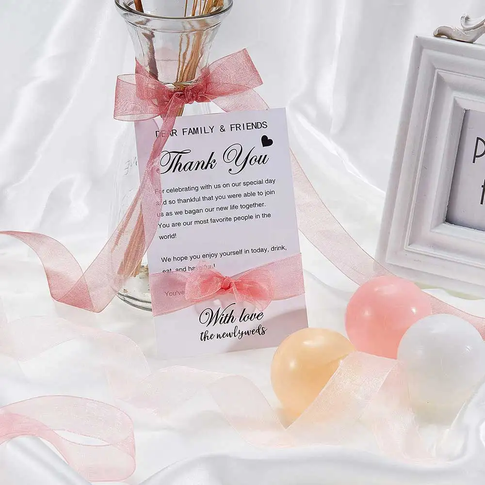 6 Rolls Tulle Roll Organza Spool Fabric Ribbon for Gift Wrapping Decoration Wedding Bouquets Party Wreath Lace Dress |