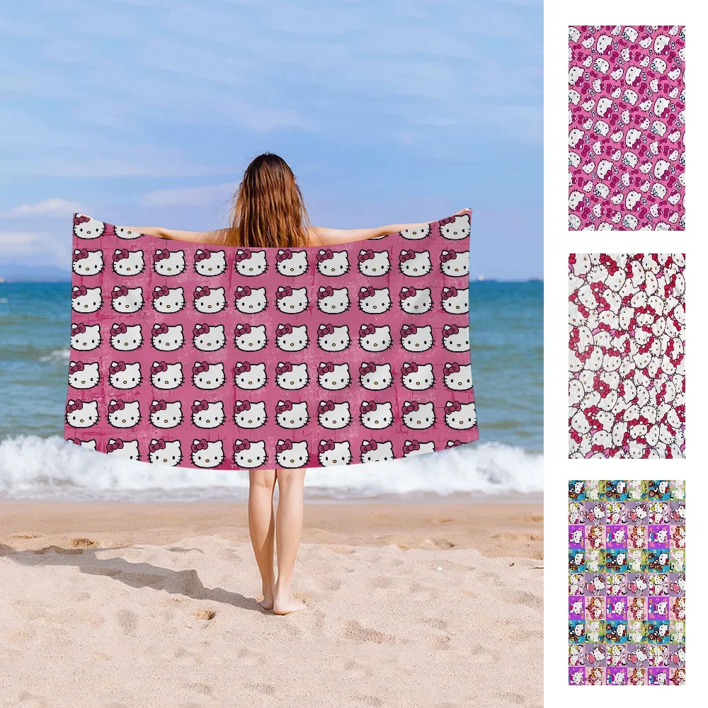 Hello K-Kittys Милое Пляжное Полотенце С Героями Мультфильмов