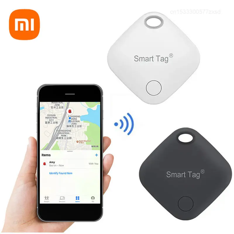 

Xiaomi Youpin Bluetooth Mini Smart Tracker GPS Reverse Track Lost Phone Pet Children IOS System Smart Anti-Lost Finder Locator
