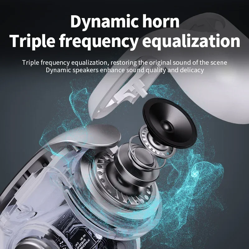 Беспроводные Bluetooth-наушники V12 TWS с микрофоном