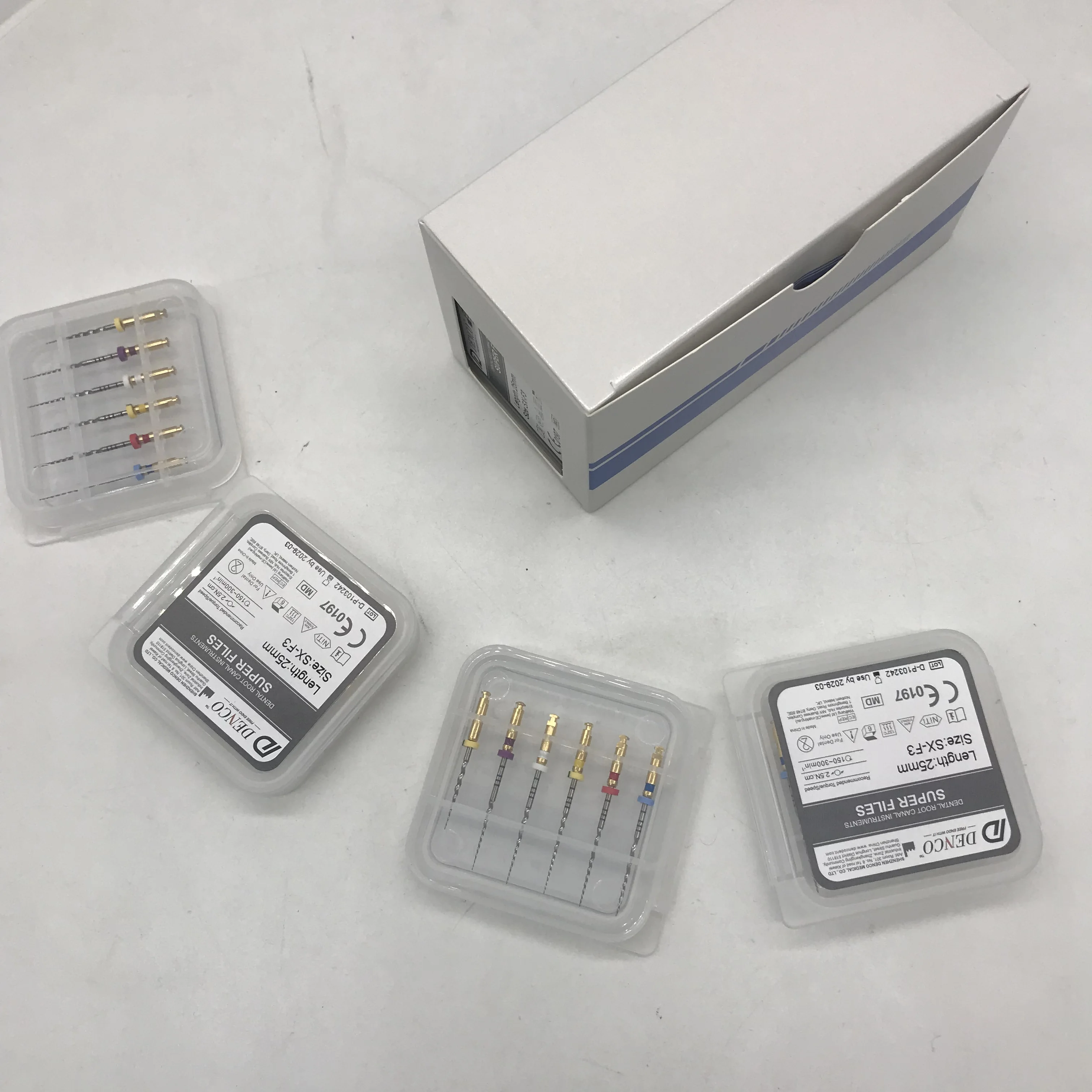 Супер напильники Denco Niti стоматологические инструменты для корневого канала