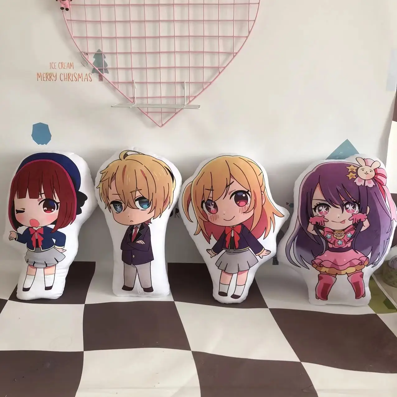 

10/45cm Oshi No Ko Plush Toys Cute Soft Stuffed Hoshino Akuamarin Hoshino Ai Pillow Dolls For Kid Birthday Christmas Gift