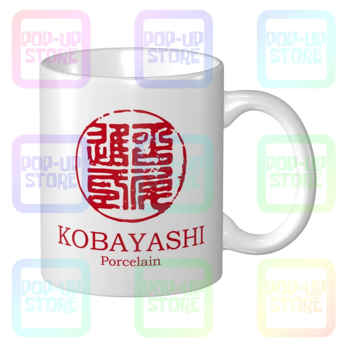 Kobayashi фарфоровая кружка для обычных подозреваемых 90-х годов