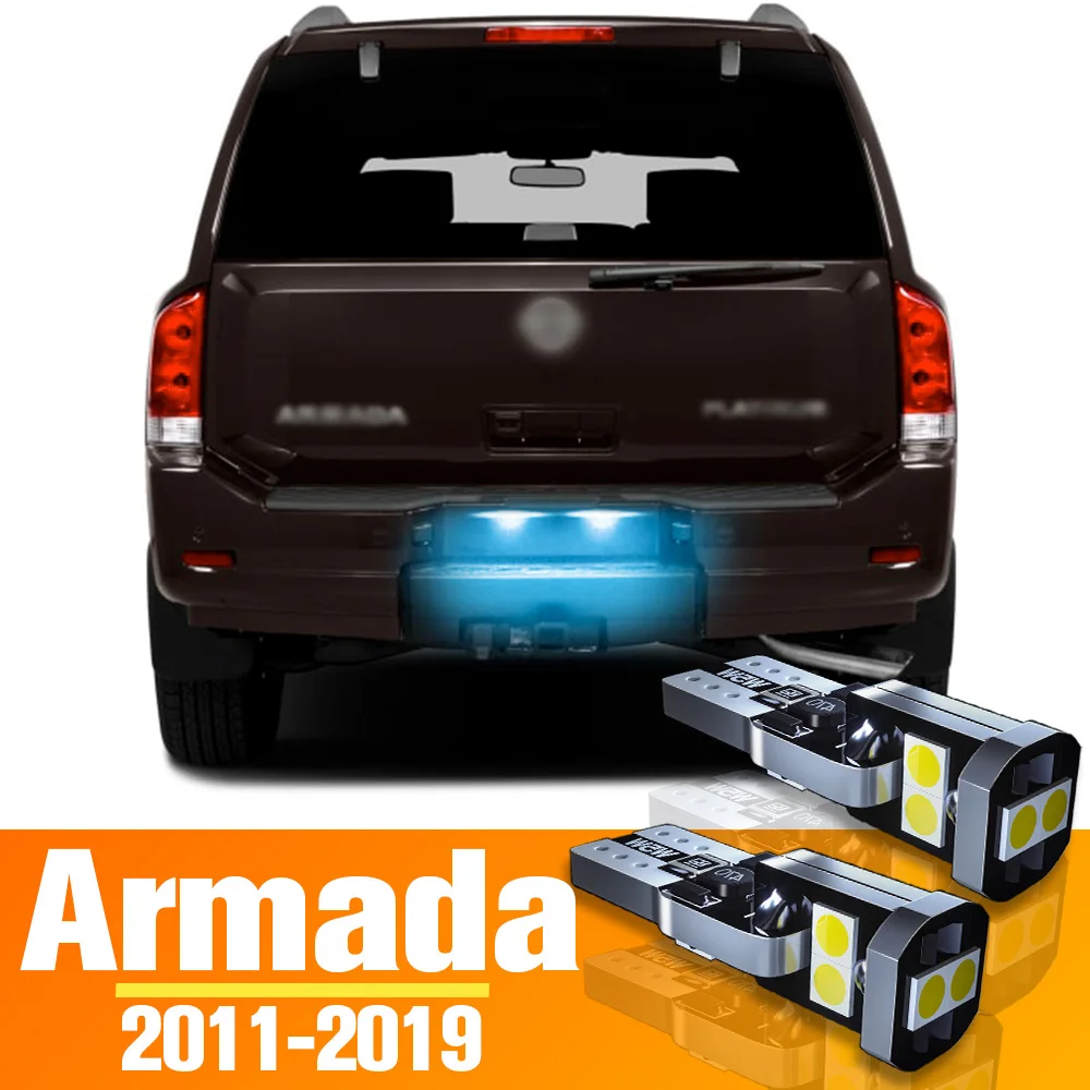 

2pcs LED License Plate Light Bulb Accessories For Nissan Armada 2011 2012 2013 2014 2015 2016 2017 2018 2019