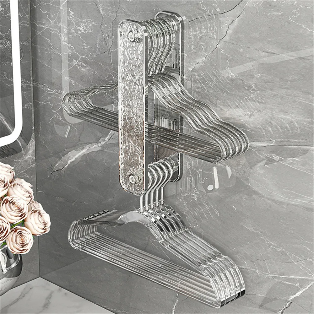 

Reliable Organizing Rack Save Space No Punching Storage Rack Storage Rack Clothes Storage Innovative Coat Hanger High Capacity