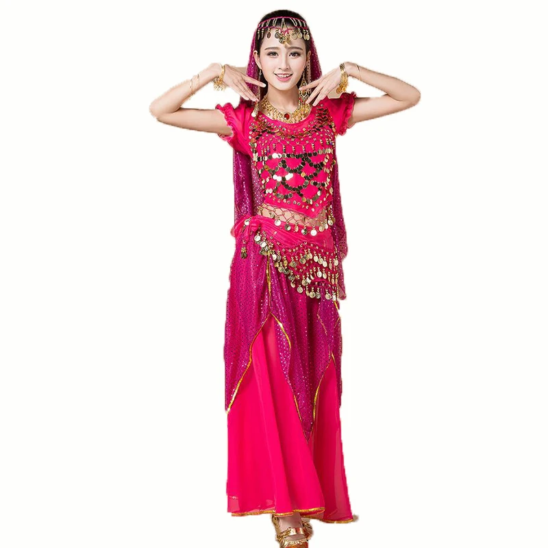 Одежда для восточных танцев живота комплект выступлений Болливудский арабский