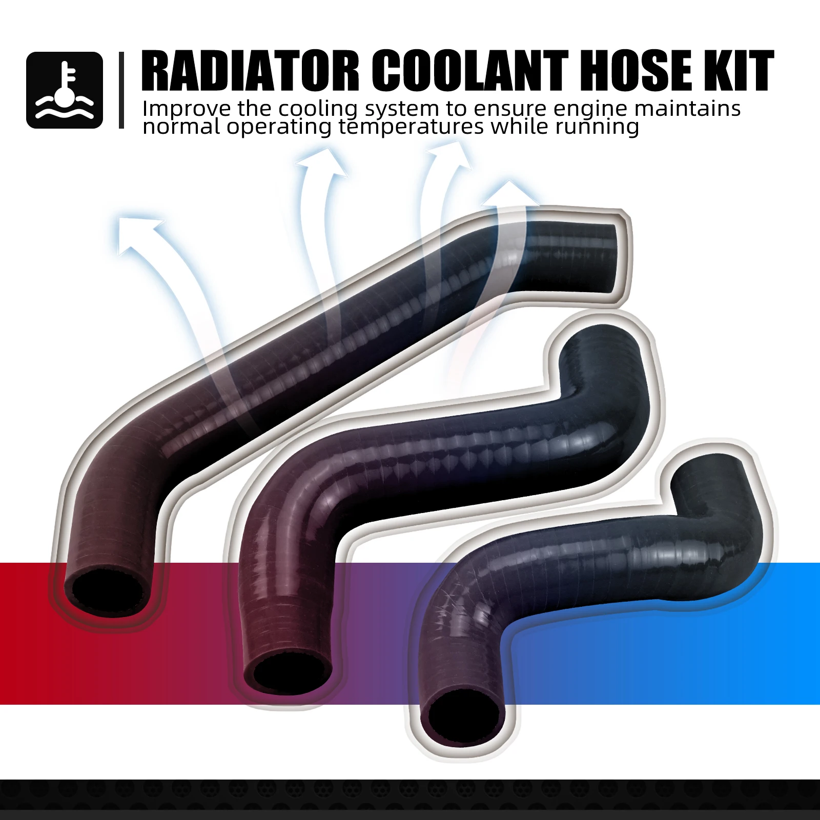 Для Husqvarna FE 450 FX FS 501S 501W FE450 FX450 FS450 FE501S 2024 FC 2023-2024 Комплект силиконовых шлангов