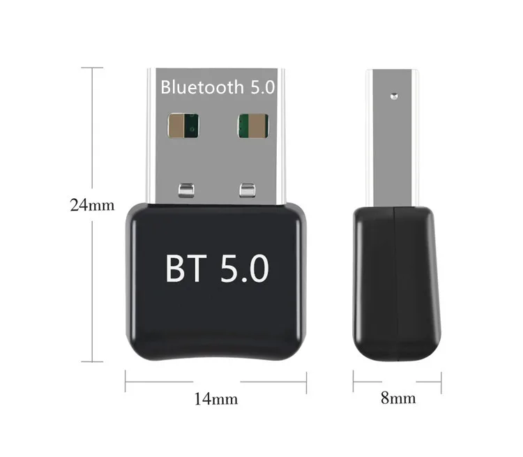 Мини USB беспроводной Bluetooth BT 5 0 адаптер приемник ключ высокоскоростной передатчик