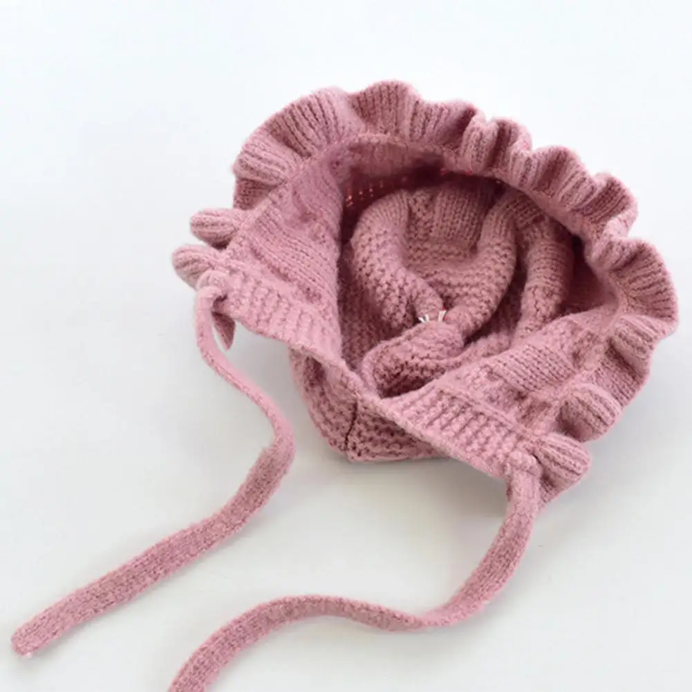 

Children Hat Adorable Yarn Keep Warm Knitted Texture Children Hat Hat for Autumn