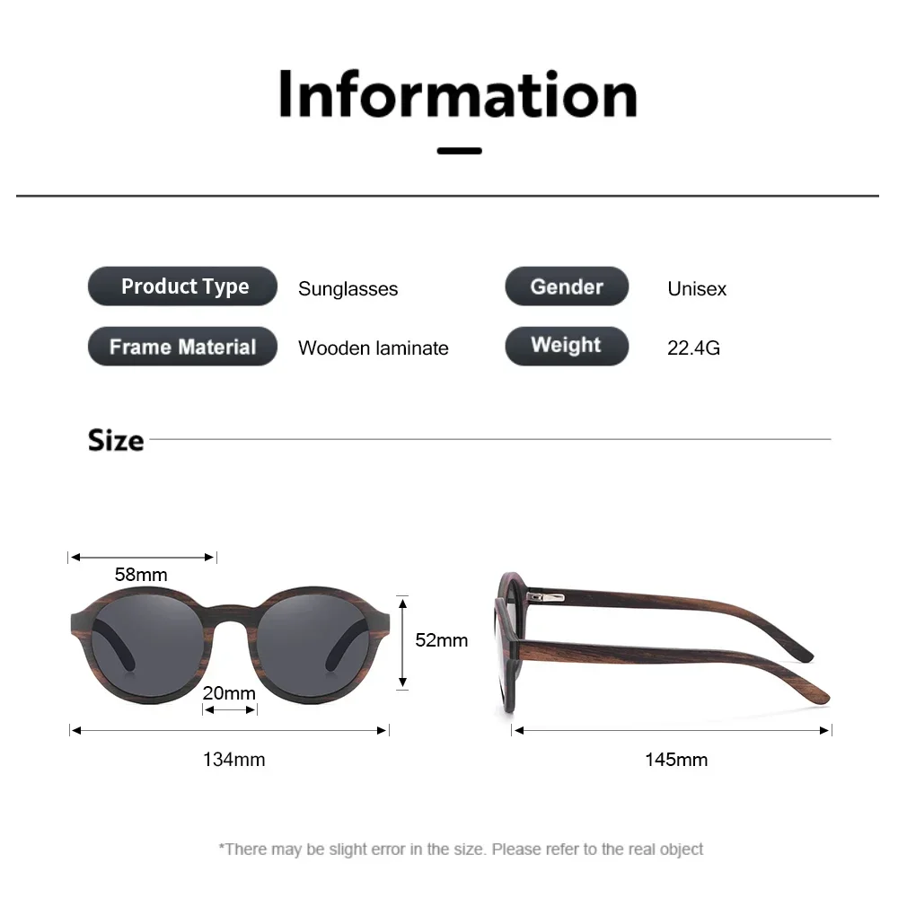LDMZYJ солнцезащитные очки из натуральной древесины женские поляризационные