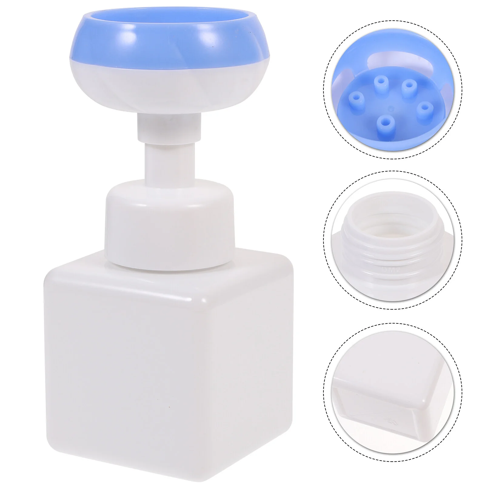

Sparkling Bottle Hand Soap Foam Dispenser Empty Pump Bottles Foaming Mousse Pet Travel Liquid