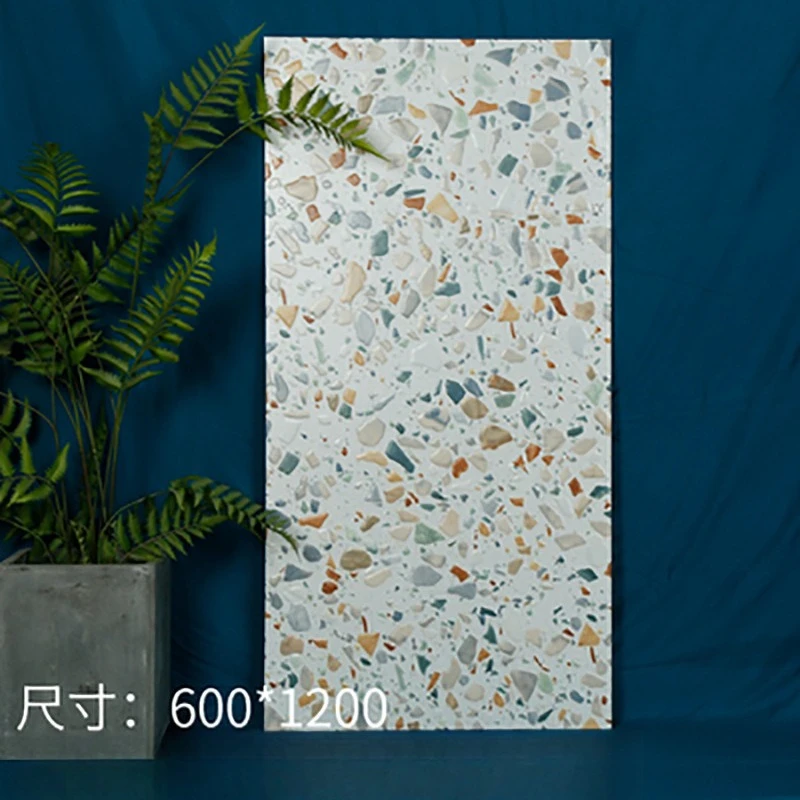 Напольная плитка для улицы и двора, противоскользящая, 600x1200, имитация гальки, для сада, террасы, терраццо. (art.: 3920dcbbcf96a) - 3920dcbbcf96a