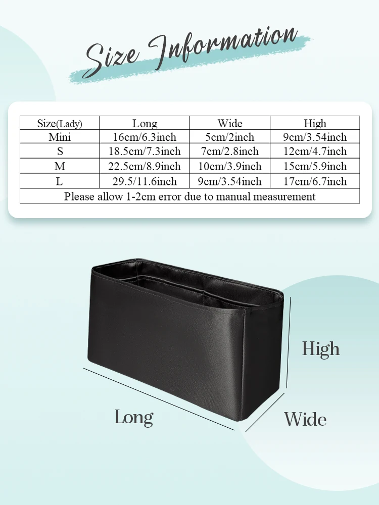 Органайзер для кошелька из шелка и атласа миниатюрный сумок Dior Lady маленькая