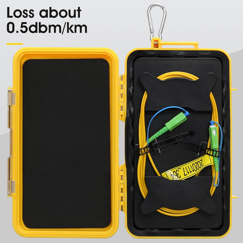 OTDR Fiber Tester SC/APC-FC/APC Test Extension Cable Fiber Jumper Box 500M 1KM 2KM