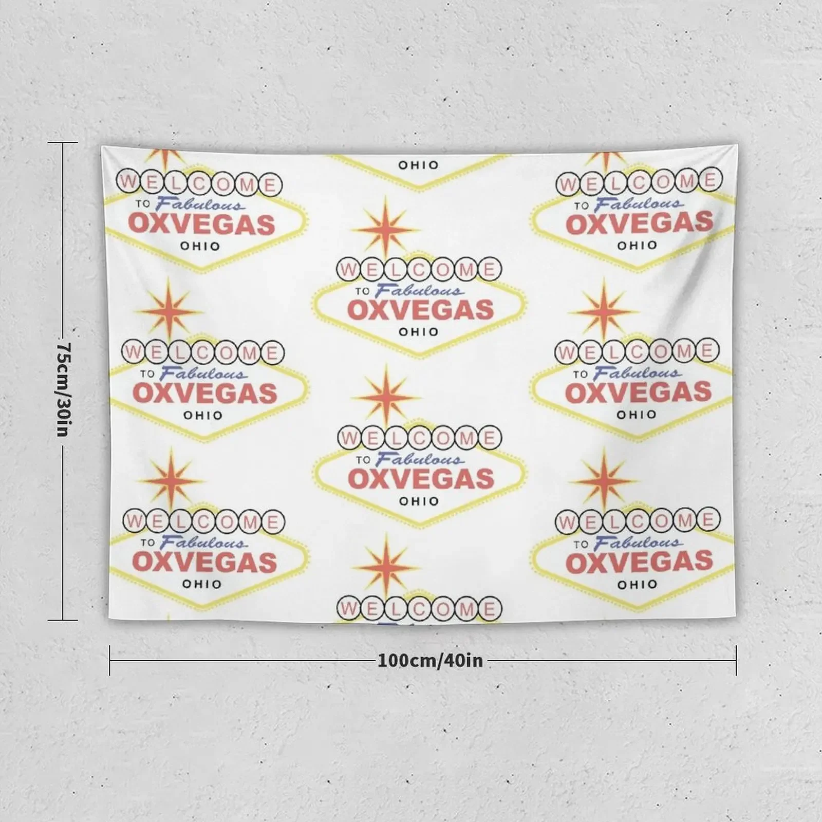 Гобелен Университета Майами оксвегаса украшение для гостиной улицы декор