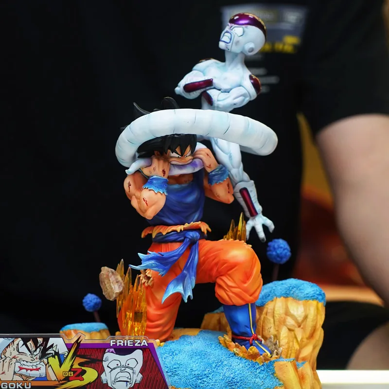 

27cm Dragon Ball Z Namek Son Goku VS Frieza Figurine GK Statue Pvc Action figures Collection Model Toy for Children Gifts