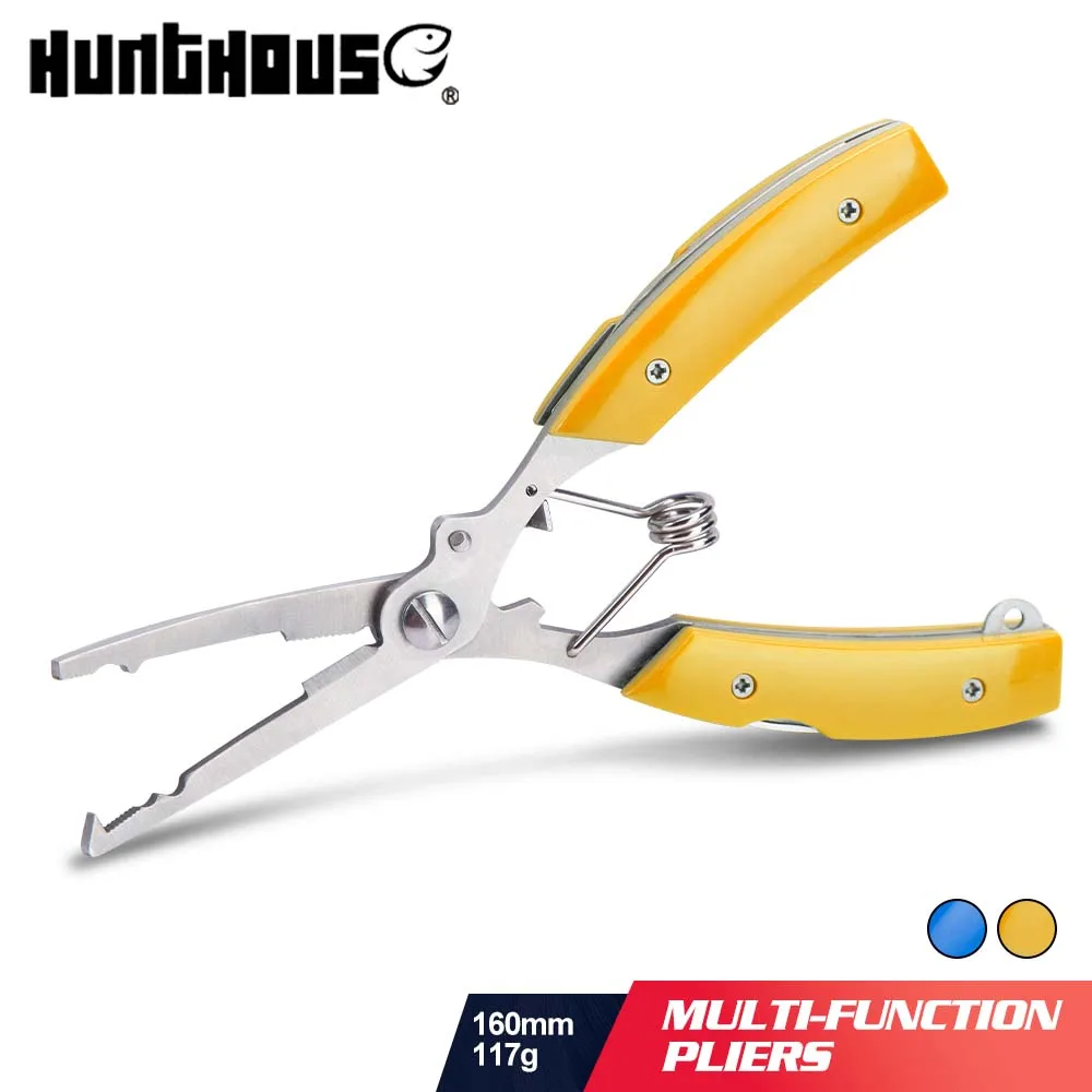 

Hunthouse Bend Nozzle Fishing Lure Pliers Stainless steel 160mm*55mm Multifunction Fishing Accessories Tools peche equipment