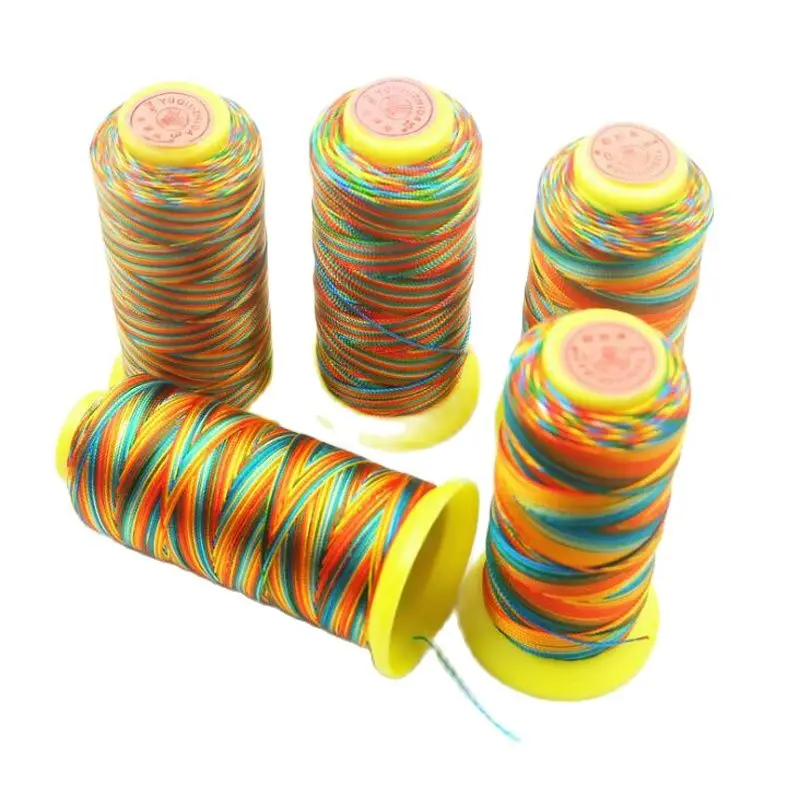 

Braided colorful hand-tangled thread, knotted rope, colored winding, colorful thread, bracelet braided thread, 9 strands