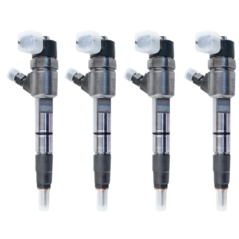 

4 шт., детали для двигателя 0445110629, комплект насадок для форсунок дизельного топлива в сборе для JMC 0445110628