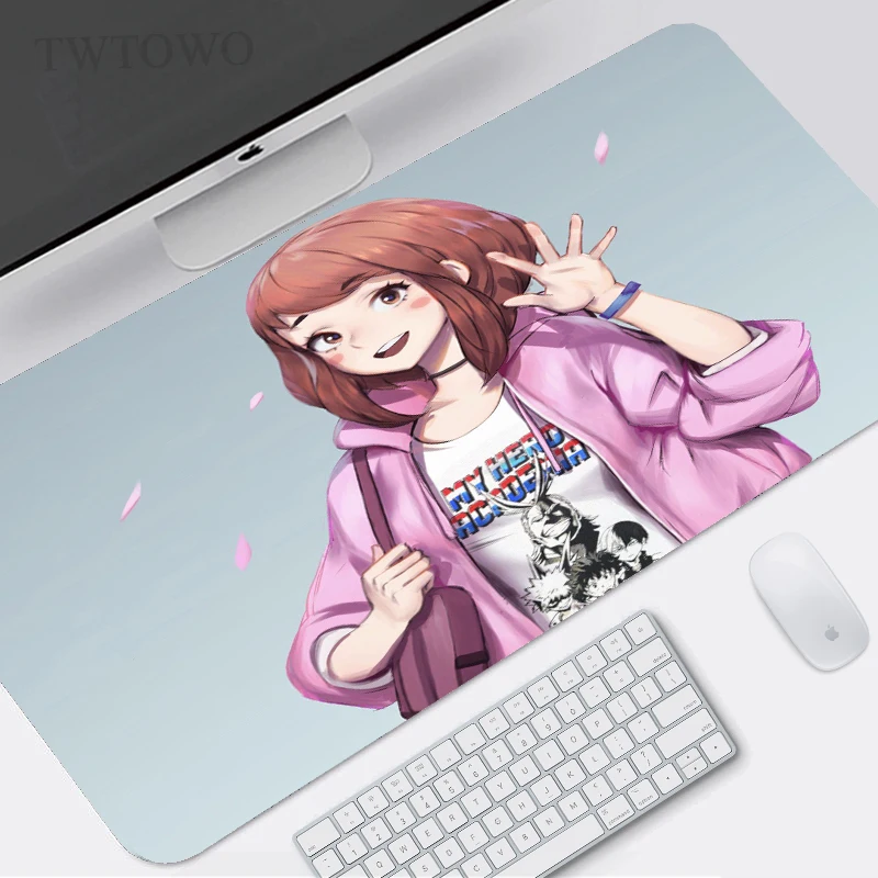 

Anime My Hero Academia Mouse Pad Gamer XL Home HD Large Mousepad XXL Mouse Mat Desk Mats Office Natural Rubber Laptop Mice Pad