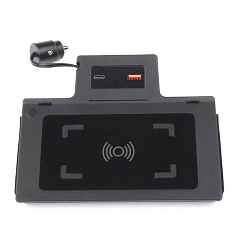 Автомобильное беспроводное зарядное устройство QI 15 Вт чехол для зарядки