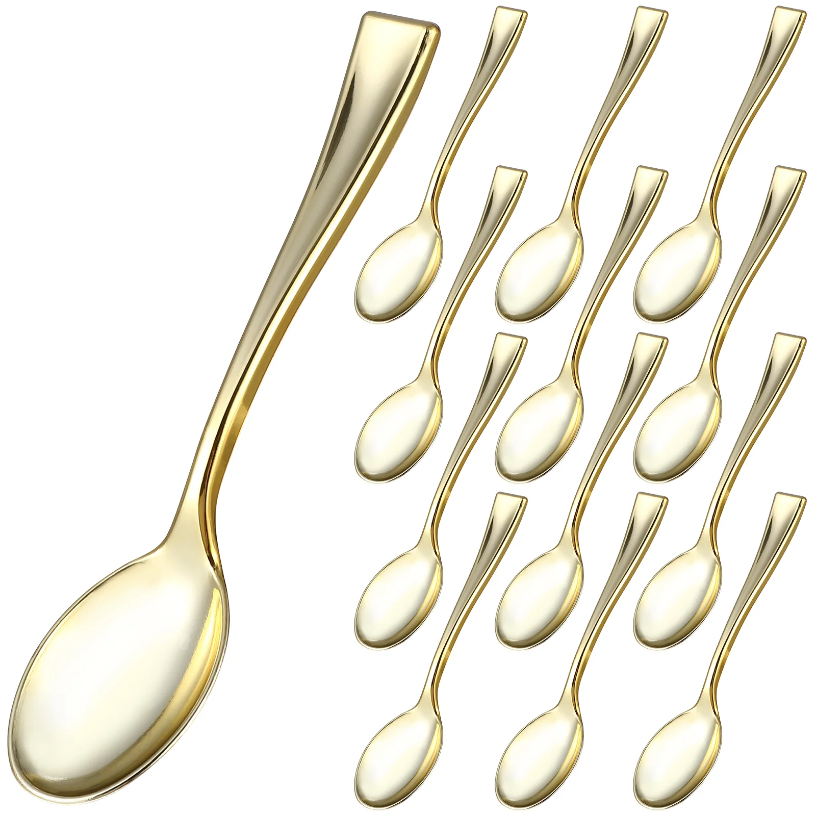 

80 Pcs Reliable Good Toughness Premium Lightweight Spoons Silverware Spoons Teaspoons