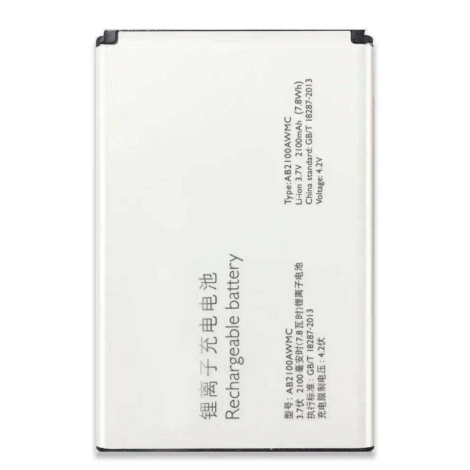Сменный аккумулятор AB2100AWMC для PHILIPS Xenium X622 W632 W336 V726 CTX622 CTW632 CTW336 аккумуляторы 2100 мАч