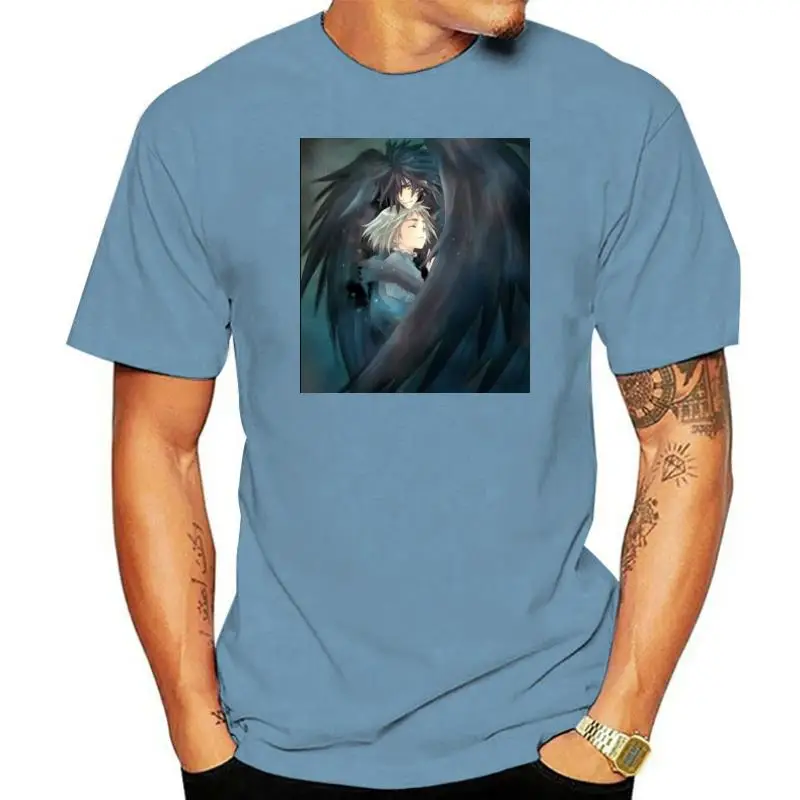 

Футболка Мужская/Женская свободного покроя, модная удобная рубашка для фитнеса, с рисунком воющего замка, цвет черный, лето